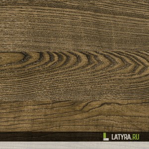 Паркетная Доска Ясень Шоколадный / Браш 7065