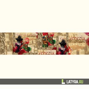 Фартук кухонный МДФ Апласт Карнавал 2440х1220х3 мм