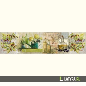 Фартук кухонный МДФ Апласт Олио 2440х1220х3 мм