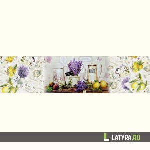 Фартук кухонный МДФ Апласт Прованс 2440х1220х3 мм