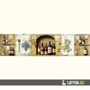 Фартук кухонный МДФ Апласт Шато марго 2440х1220х3 мм