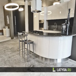 Наливной пол под мрамор