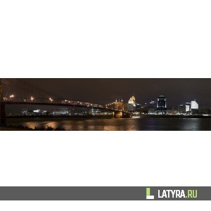 Интерьерная панель ХДФ Элит Мегаполис №1 2440х610х3 мм