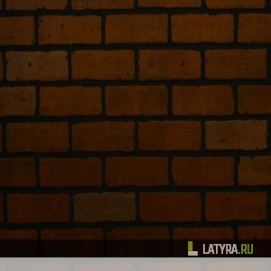 Листовая панель Красный Обожженый кирпич 288