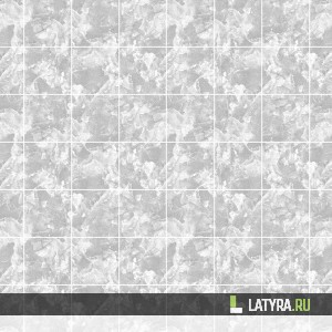 Листовая панель Малахит Серый