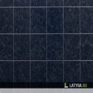 Листовая панель Синий сапфир 15*15