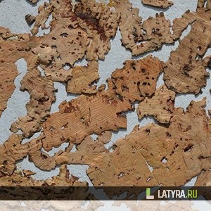 Настенная пробка Granorte Virgin cork white