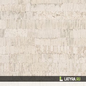Напольная пробка Linea White (клеевая)