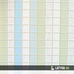 ПВХ термоперевод Мозайка изумрудная