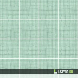 Стеновая панель ХДФ Апласт Холст Морская волна 2440х1220х3 мм