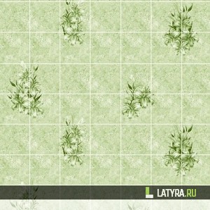 Стеновая панель ХДФ Апласт Лилия Папирус 2440х1220х3 мм