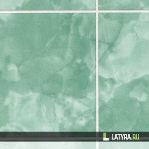 Стеновая панель ХДФ Апласт Малахит Изумруд 2440х1220х3 мм