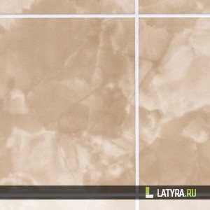 Стеновая панель ХДФ Апласт Малахит Темно-бежевая 2440х1220х3 мм