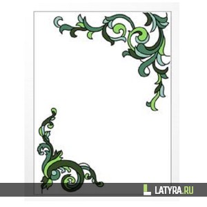 Витраж зеркальный 8001