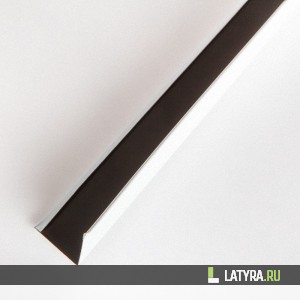 Угол для подвесного потолка 3м (Белый)