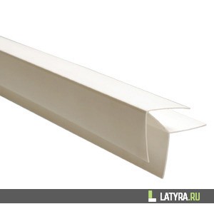 Угол наружный для ПВХ панелей, 3м