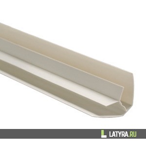 Угол внутренний для ПВХ панелей, 3м